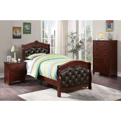 Poundex Twin Bed Model F9581T