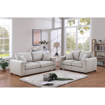 Poundex 2-Piece Sofa Set Model F8428