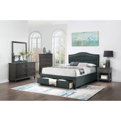 Poundex California King Bed Model F9527CK