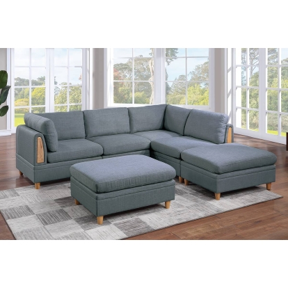 Poundex 6-Pcs Modular Set Model 789