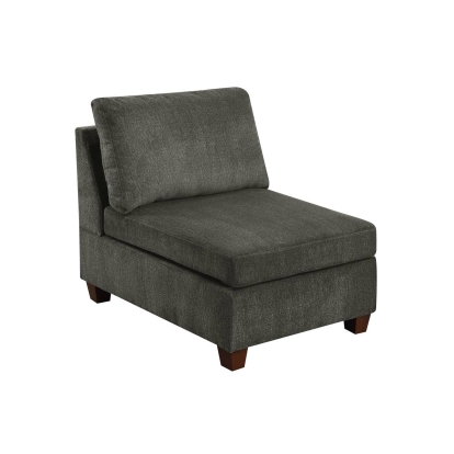 Poundex Armless Chair Model F6818