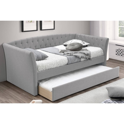 Poundex Day Bed With Slats + Trundle Model F9453