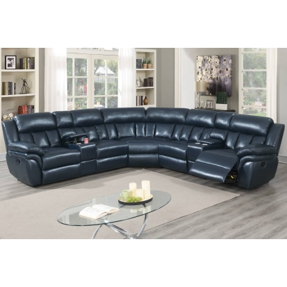 Poundex Power Reclining Sectional Model F86620