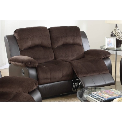Poundex Motion Loveseat Model F6695