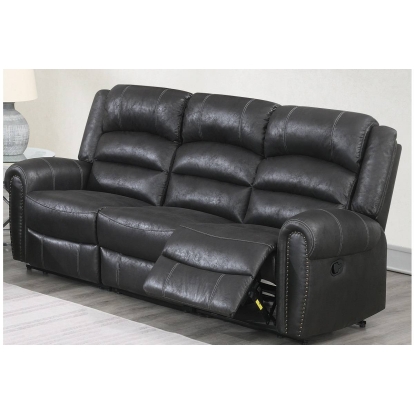 Poundex Power Reclining Sofa Model F86353