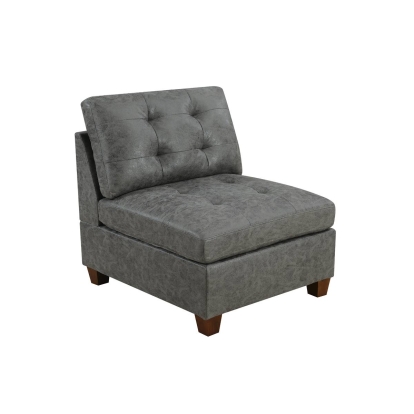 Poundex Armless Chair Model F6567