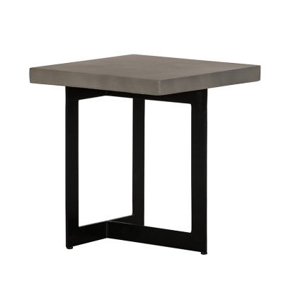 VIG Furniture Grey End Table SKU VGLBOWEN-LT45-01 - Product ID 76140