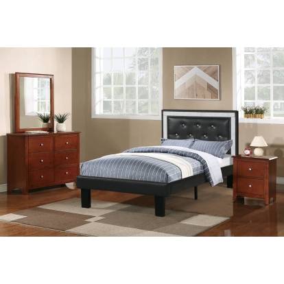 Poundex Twin Bed Model F9376T