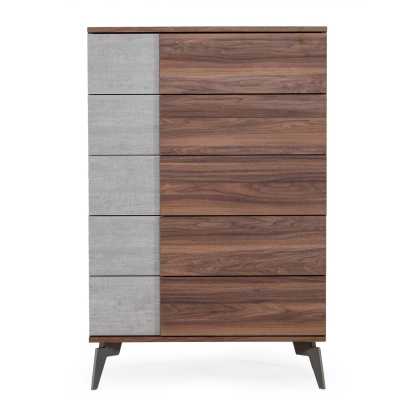 VIG Furniture Walnut Chest SKU VGACPALERMO-WAL-CHST - Product ID 76486