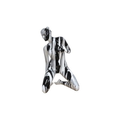 Modrest Woman Multi Colored Sculpture Sculpture Black/White furniture-00179727 Vig Furniture VGTH-PC-158