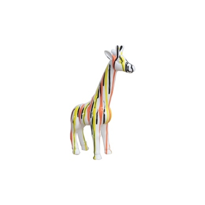 Modrest Multi Colored Giraffe Sculpture Sculpture Multi-Toned furniture-00179705 Vig Furniture VGTH-PC-0167