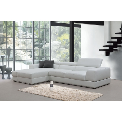 VIG Furniture White Sectional Sofa SKU VGCA5106A-WHT-LAF-SECT - Product ID 73267