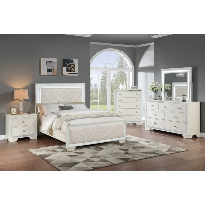 Poundex Queen Bed Model F9642Q
