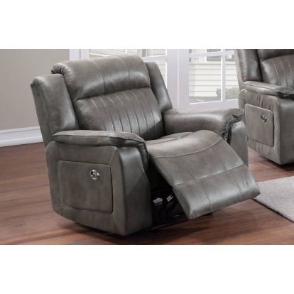 Poundex Power Recliner Single Model F86374
