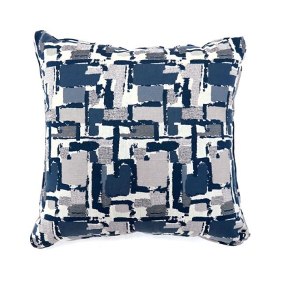 Furniture of America Concrit Contemporary Polyester Blue Pillow (2-Box) Model PL6003BL
