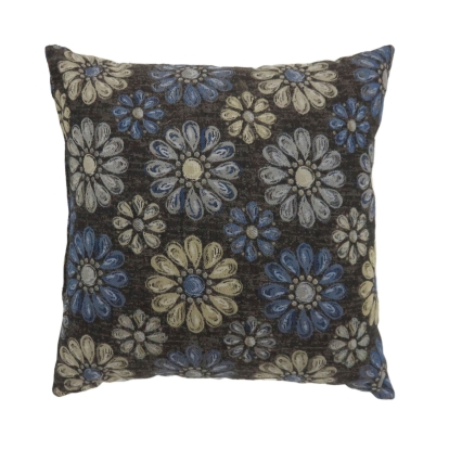 Kyra Navy/Multi 17" X 17" Pillow Model PL6024NV-S-2PK by Furniture of America