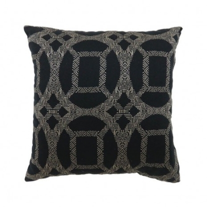 Furniture of America Dior Contemporary Polyester Black Throw Pillow Model PL6026S-2PK