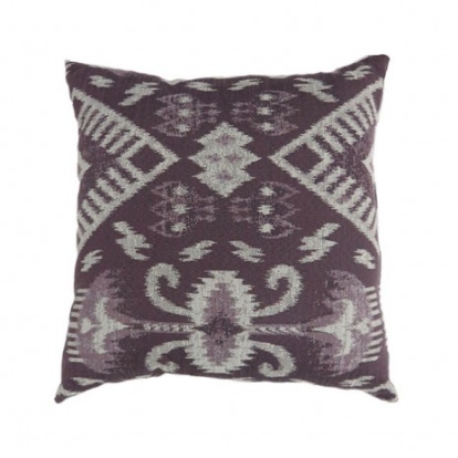 Furniture Of America Zena Contemporary Polyester Purple Throw Pillow | PL6032PR-L-2PK