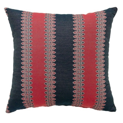 Furniture of America Lara Contemporary Polyester Red-Blue Pillow (2-Box) Model PL685
