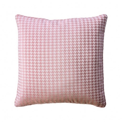 Furniture of America Jeri Contemporary Polyester Jacquard Rose Pink Throw Pillow Model PL8003-2PK