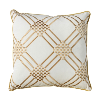 Pam Ivory/Yellow 20" X 20" Pillow Model PL8039-2PK by Furniture of America