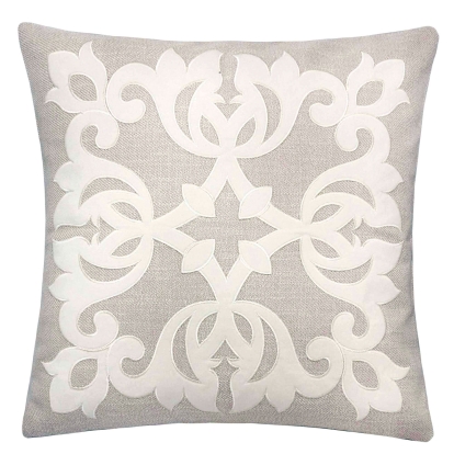 Trudy Beige 20" X 20" Pillow Model PL8055-2PK by Furniture of America