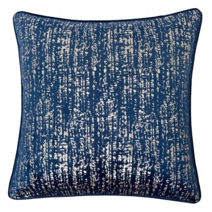 Furniture Of America Belle Contemporary Polyester Velvet Blue Accent Pillow | PL8066-2PK