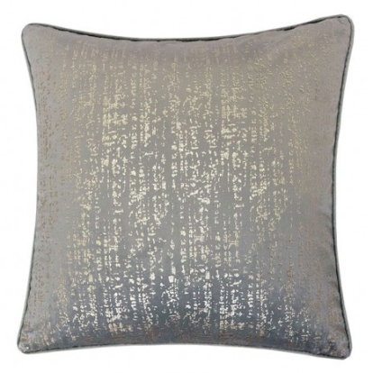 Furniture of America Belle Contemporary Polyester Velvet Silver Accent Pillow Model PL8069-2PK