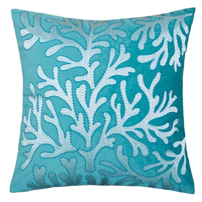June Teal 20" X 20" Pillow Model PL8075-2PK by Furniture of America