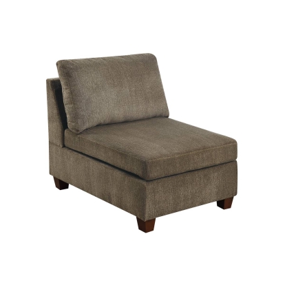 Poundex Armless Chair Model F6833