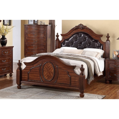 Poundex Eastern King Bed Model F9142EK