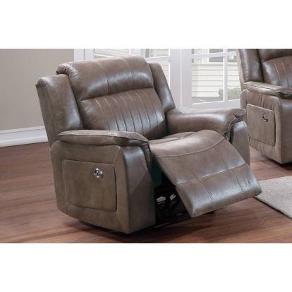 Poundex Power Recliner Single Model F86371