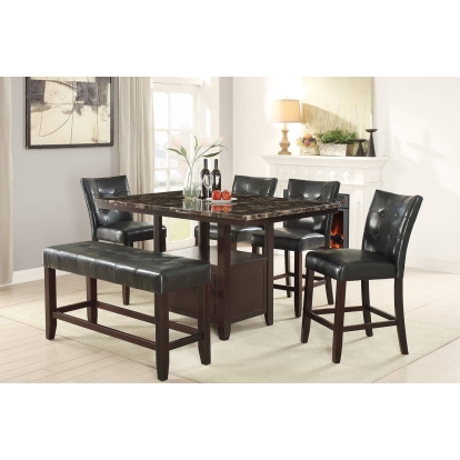 Poundex Counter Height Table Model F2461