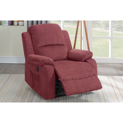 Poundex Power Recliner Single Model F86029