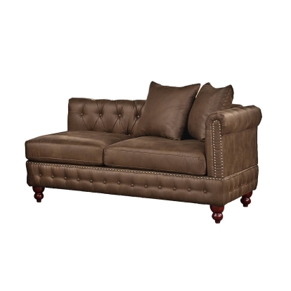 Poundex Reversible One-Arm Loveseat Model F8945
