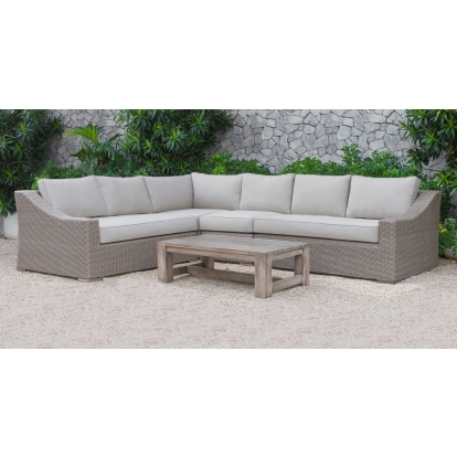 VIG Furniture Beige Outdoor Sofa Set SKU VGATRASF-126-BGE - Product ID 73548