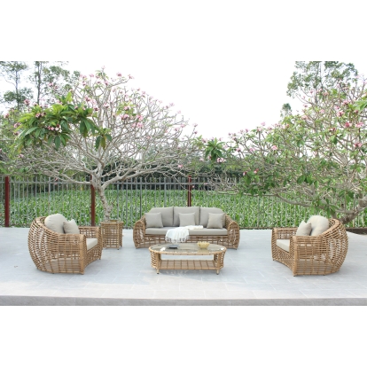 VIG Furniture Beige Outdoor Sofa Set SKU VGATRASF-227-SET-ET - Product ID 82151
