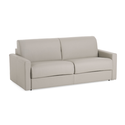 Lamod Italia Revers - Italian Modern Grey Leather Queen Sofabed Sofa Bed Gray furniture-00181238 Vig Furniture VGDTREVERS-160-CENERE