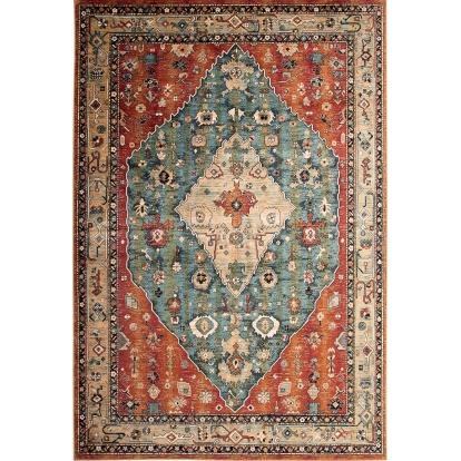 Mortsel Red/Multi 5'3" X 7'6" Area Rug Model RG1026 by Furniture of America