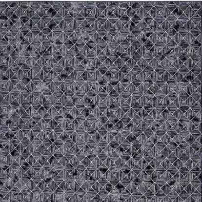 Furniture of America Mortsel Contemporary Viscose Dark Gray Area Rug Model RG1028