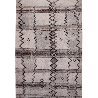 Gresford Gray/Black 5'3" X 7'6" Area Rug Model RG1038 by Furniture of America