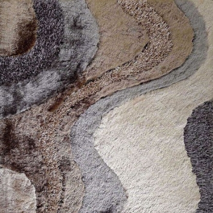 Furniture of America Vancouver Contemporary Polyester Earth Area Rug Model RG4135