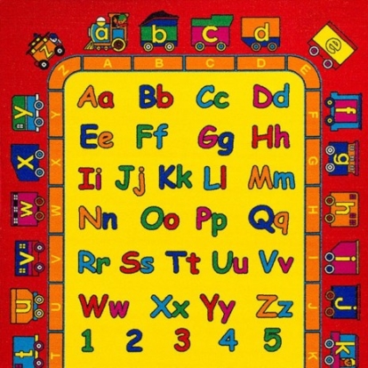 Furniture of America Abbey Contemporary Nylon Red Area Rug Model RG5110