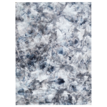 Famalica Tie-Dye Gray 5' X 7' Area Rug Model RG5135 by Furniture of America