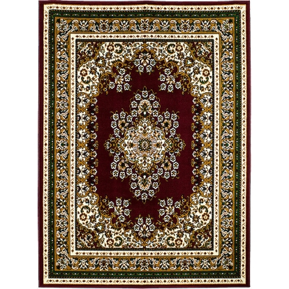 Shinta Burgundy 5' X 8' Area Rug Model RG5168 by Furniture of America
