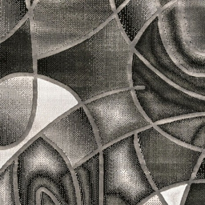 Furniture of America Sivas Contemporary Polyester Gray-Black Area Rug Model RG5186S