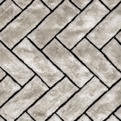 Furniture of America Fermont Contemporary Polyester Gray Area Rug Model RG5195