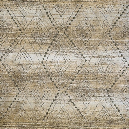 Furniture of America Millsboro Contemporary Polyester Tan Area Rug Model RG8110