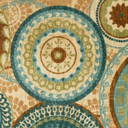 Furniture of America Greenville Contemporary 100% Heat Set Nylon Multi Area Rug Model RG8149-Area Rug