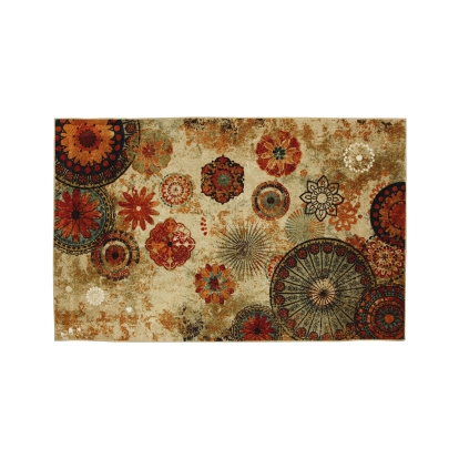 Greenville Beige/Multi 5' X 8' Area Rug Model RG8154S by Furniture of America